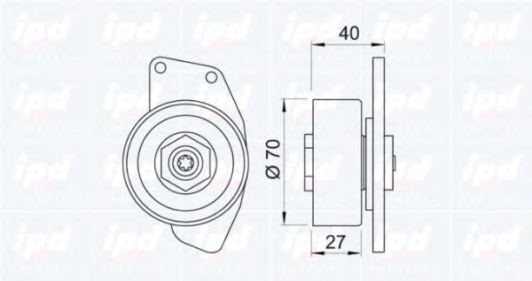 rola intinzator,curea transmisie