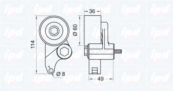 rola intinzator,curea distributie