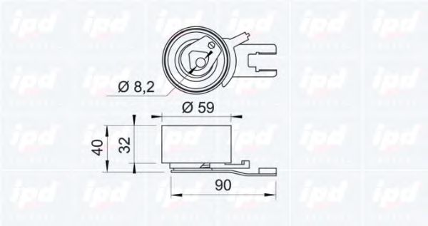 rola intinzator,curea distributie