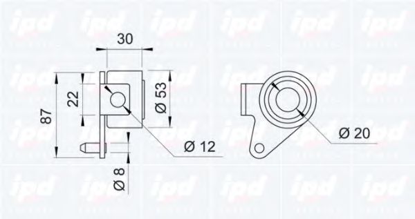 rola intinzator,curea distributie