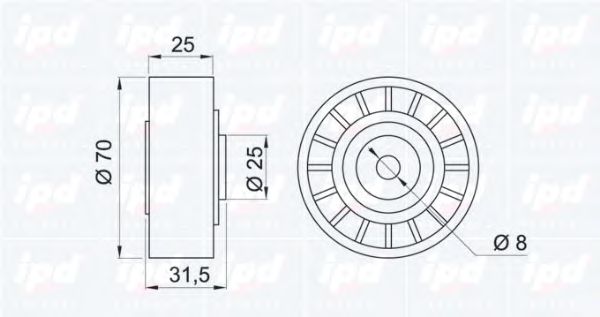 rola intinzator,curea transmisie