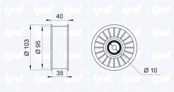 rola intinzator,curea transmisie