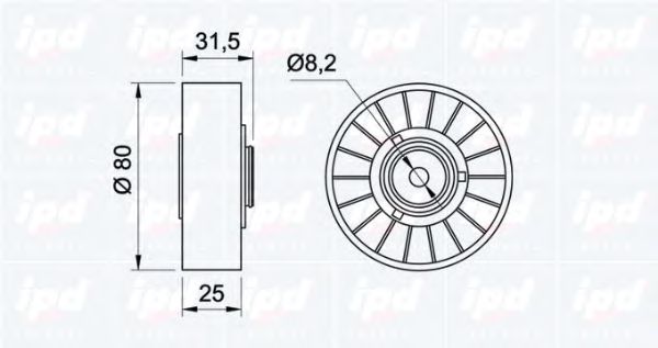 rola intinzator,curea transmisie