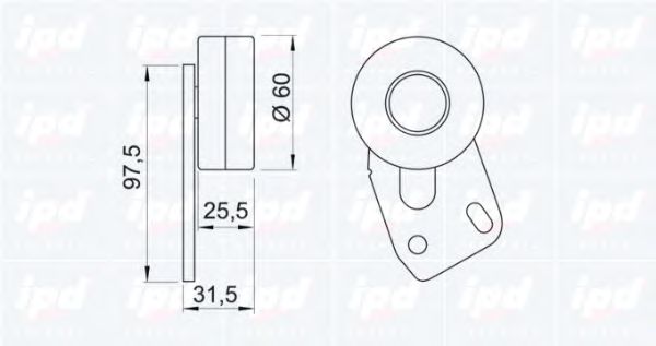 rola intinzator,curea distributie