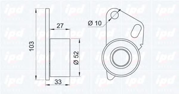 rola intinzator,curea distributie