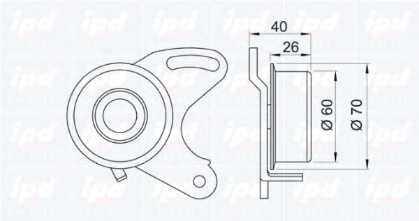 rola intinzator,curea distributie