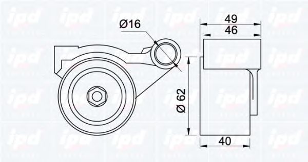 rola intinzator,curea distributie