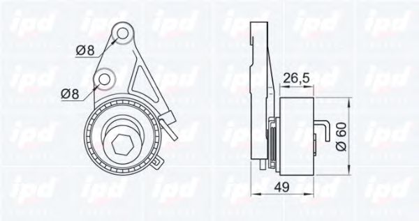 rola intinzator,curea distributie