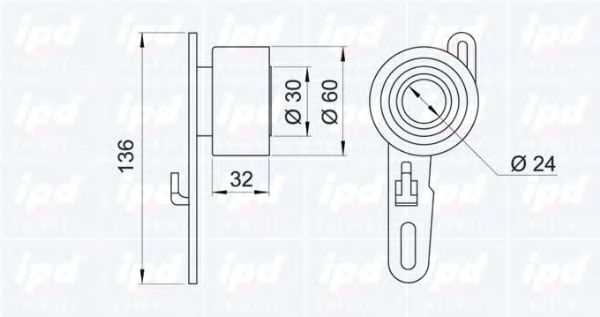 rola intinzator,curea distributie