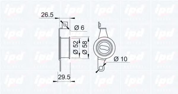 rola intinzator,curea distributie