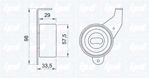 rola intinzator,curea distributie