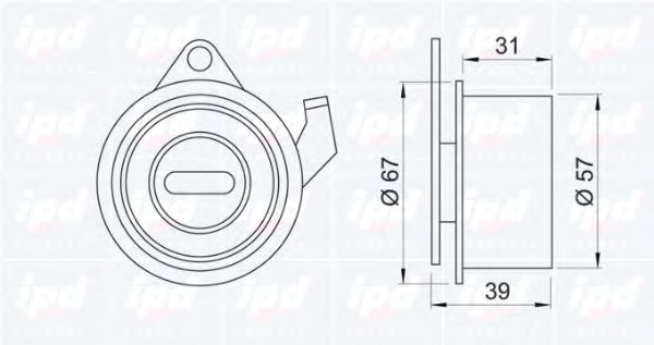 rola intinzator,curea distributie