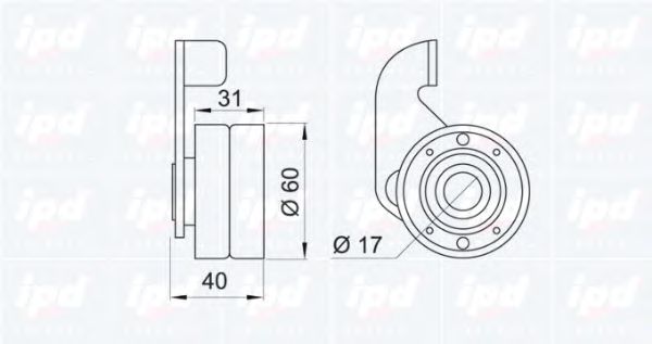 rola intinzator,curea distributie