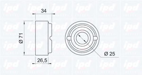 rola intinzator,curea distributie