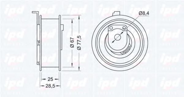 rola intinzator,curea distributie