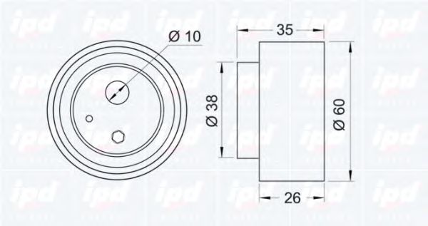 rola intinzator,curea distributie