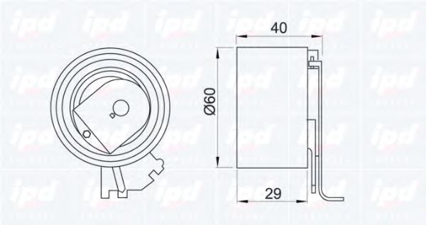 rola intinzator,curea distributie