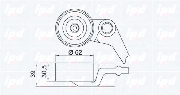 rola intinzator,curea distributie