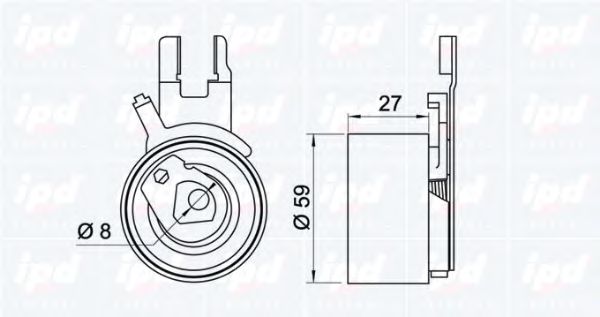 rola intinzator,curea distributie