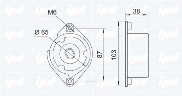 Intinzator curea, curea distributie