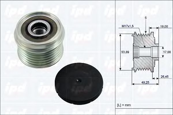 Sistem roata libera, generator