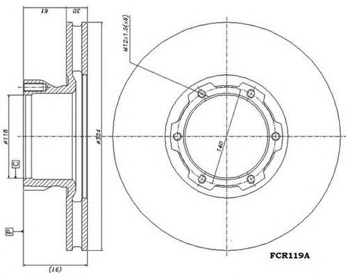 Disc frana