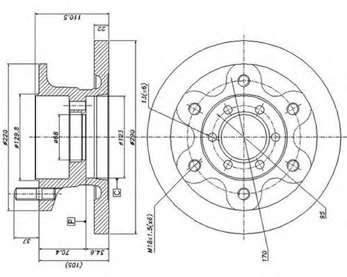 Disc frana