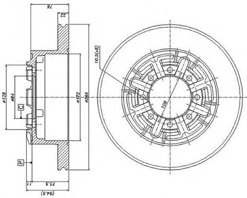 Disc frana