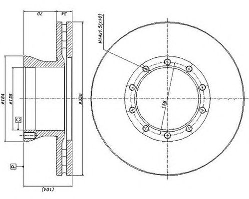 Disc frana