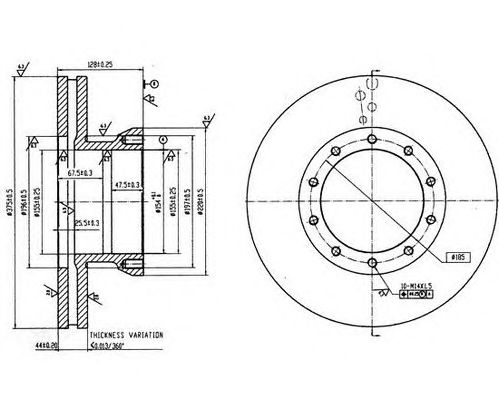 Disc frana