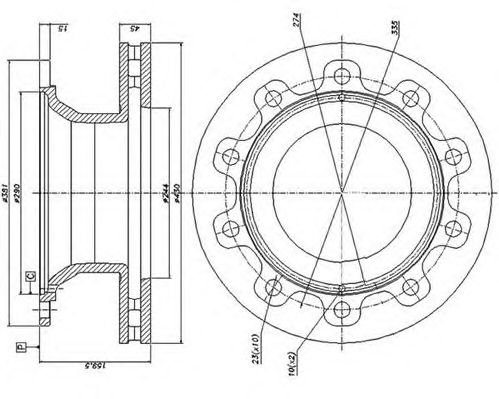 Disc frana