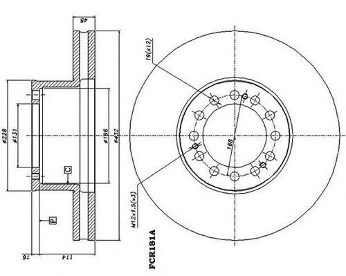 Disc frana