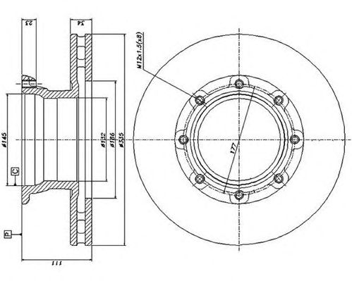 Disc frana