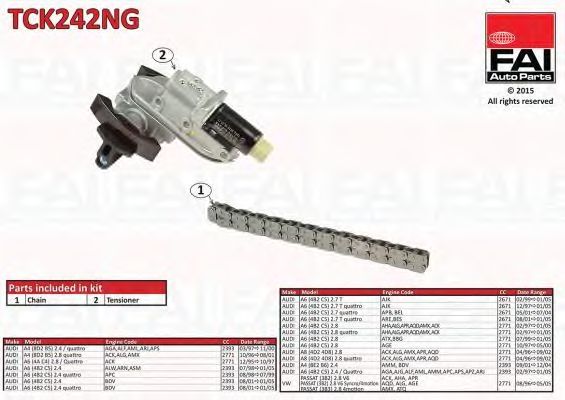 chit lant de distributie VW 2,4/2,8 A4/A6/PASSAT