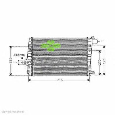 Intercooler, compresor