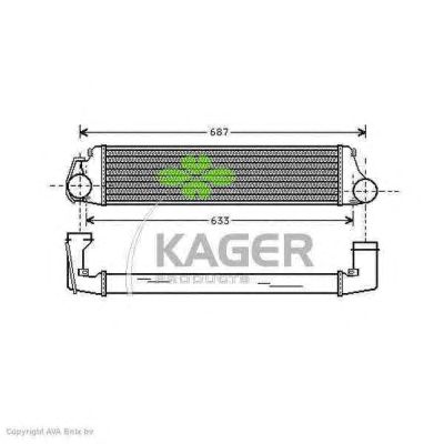 Intercooler, compresor