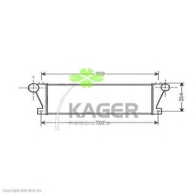 Intercooler, compresor