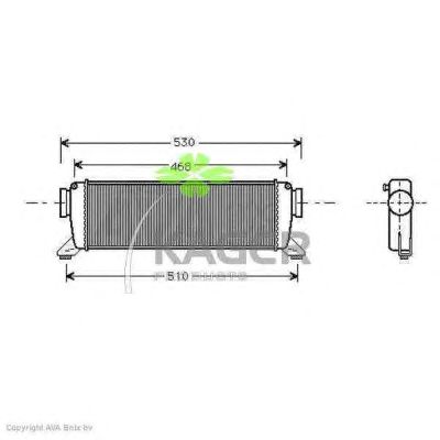 Intercooler, compresor