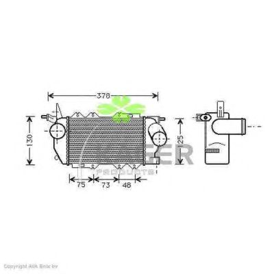 Intercooler, compresor