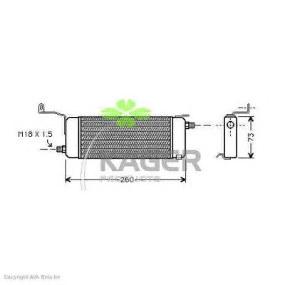 Radiator ulei, ulei motor