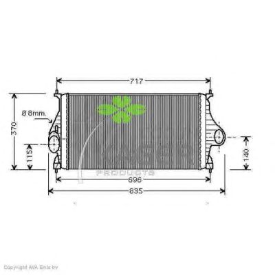 Intercooler, compresor