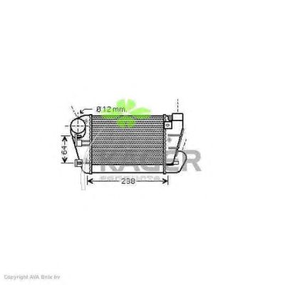 Intercooler, compresor