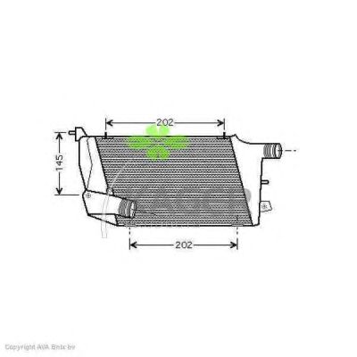 Intercooler, compresor