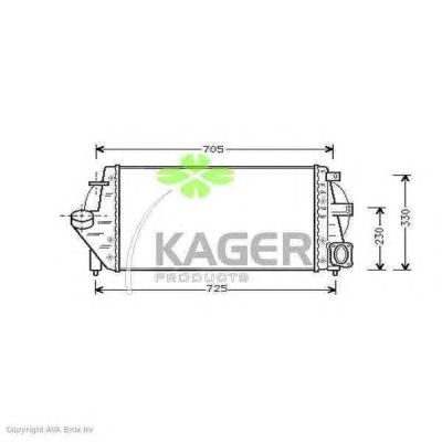 Intercooler, compresor