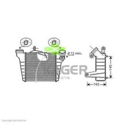 Intercooler, compresor