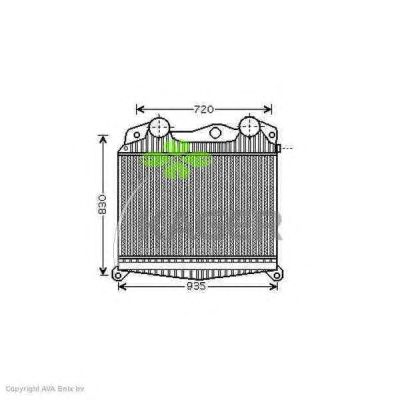 Intercooler, compresor