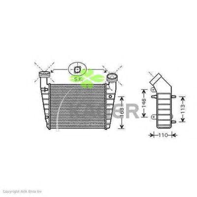 Intercooler, compresor