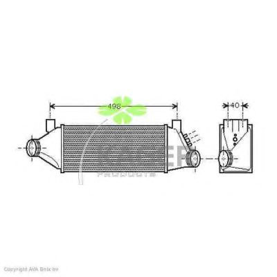 Intercooler, compresor