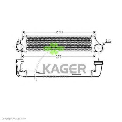 Intercooler, compresor