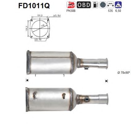 Filtru funingine/particule, sist.de esapament